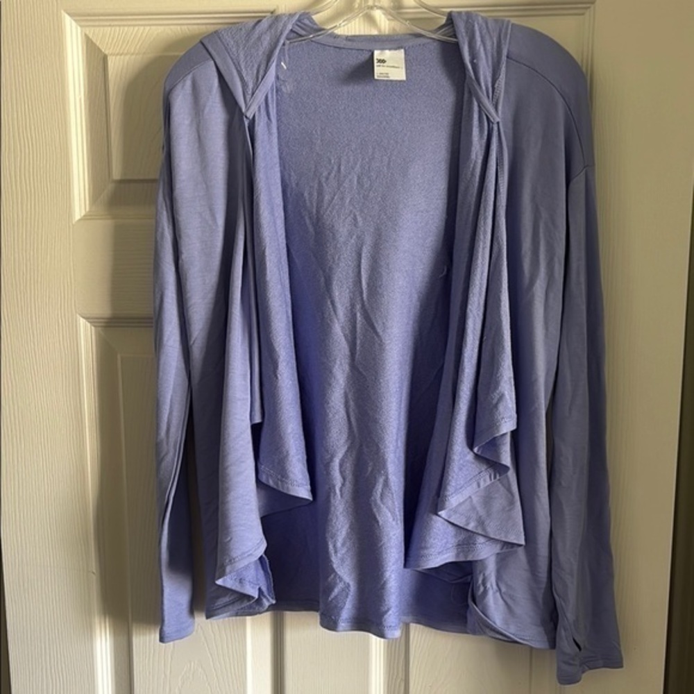 ❤️3 for $15!❤️ All in Motion Purple Hooded Cardigan